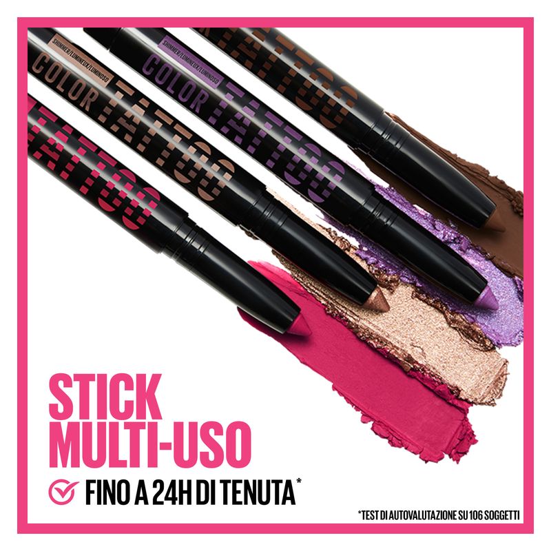 Maybelline - COLOR TATTOO EYE STIX 24 H - ombretto, matita, primer 3in1 Maybelline - COLOR TATTOO EYE STIX 24 H - ombretto, matita, primer 3in1