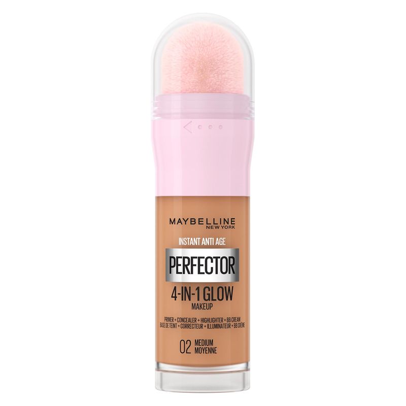 Maybelline - INSTANT AGE REWIND PERFECTOR 4 in 1 Glow - Fondotinta illuminante e base trucco Maybelline - INSTANT AGE REWIND PERFECTOR 4 in 1 Glow - Fondotinta illuminante e base trucco