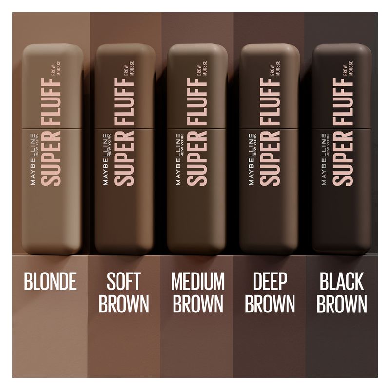 Maybelline SUPERFLUFF - MASCARA SOPRACCIGLIA IN MOUSSE