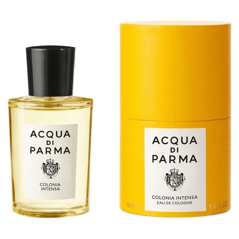 Acqua Di Parma Colonia Intensa, Eau de Cologne Uomo, 100 ml Spray, Profumo maschile agrumato e legnoso, per l'uomo sicuro e di carattere
