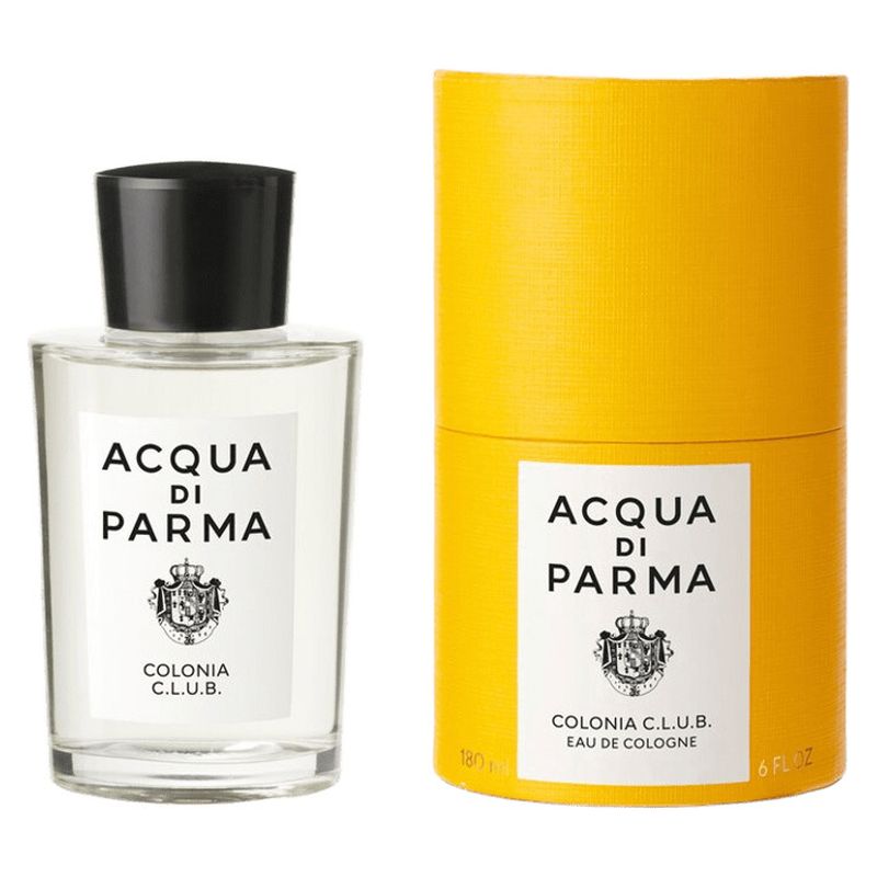 Acqua Di Parma Colonia C.L.U.B., Eau De Cologne Uomo, 180 ml Spray, Profumo Aromatico Legnoso Muschiato