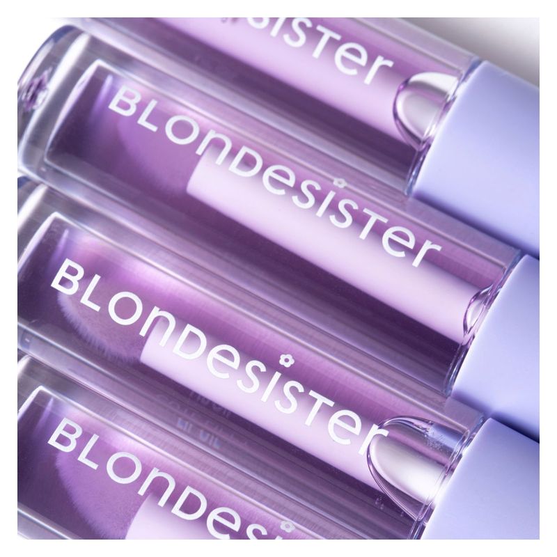BLONDESISTER 3 In 1 Cute Lippy Lip Oil, Olio Labbra Idratante e Volumizzante Donna, 2.5 ml, 02 Red Fruits, Finish Lucido, Gloss non appiccicoso