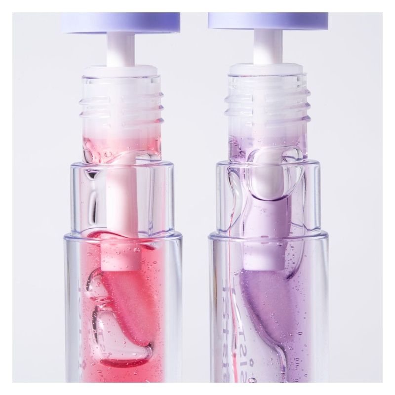 BLONDESISTER 3 In 1 Cute Lippy Lip Oil, Olio Labbra Idratante e Volumizzante Donna, 2.5 ml, 02 Red Fruits, Finish Lucido, Gloss non appiccicoso