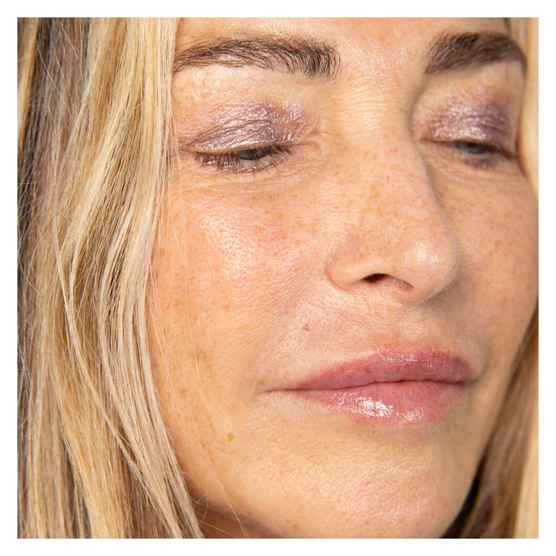 BLONDESISTER Gloweye Eyeshadow, Ombretto Liquido, 06 Lilac Taupe, 2.5 ml, Finish metallico e luminoso a lunga tenuta per uno sguardo chic e glamour