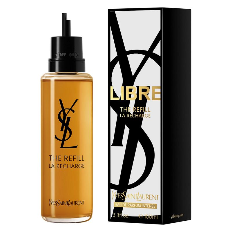 Yves Saint Laurent Libre Intense, Eau de Parfum Donna, Ricarica 150 ml, Profumo Floreale Ambrato con Lavanda, Fiori d'Arancio e Vaniglia