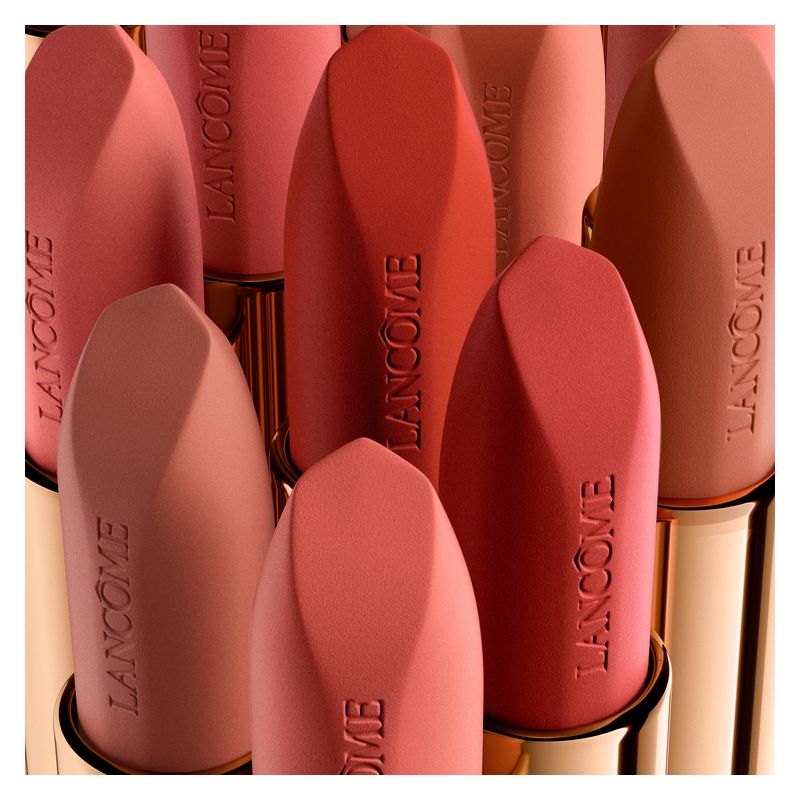 Lancome L'Absolu Rouge Intimatte, Rossetto Donna, 247 Unretouched Nude, 3.4 g, Finish Opaco Sfumato, Idratante e a Lunga Tenuta