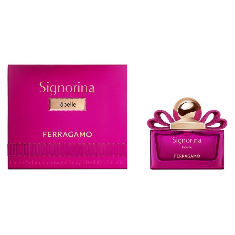 Salvatore Ferragamo Signorina Ribelle, Eau de Parfum Donna, 30 ml Spray, Profumo Floreale Orientale con note di Vaniglia e Cocco