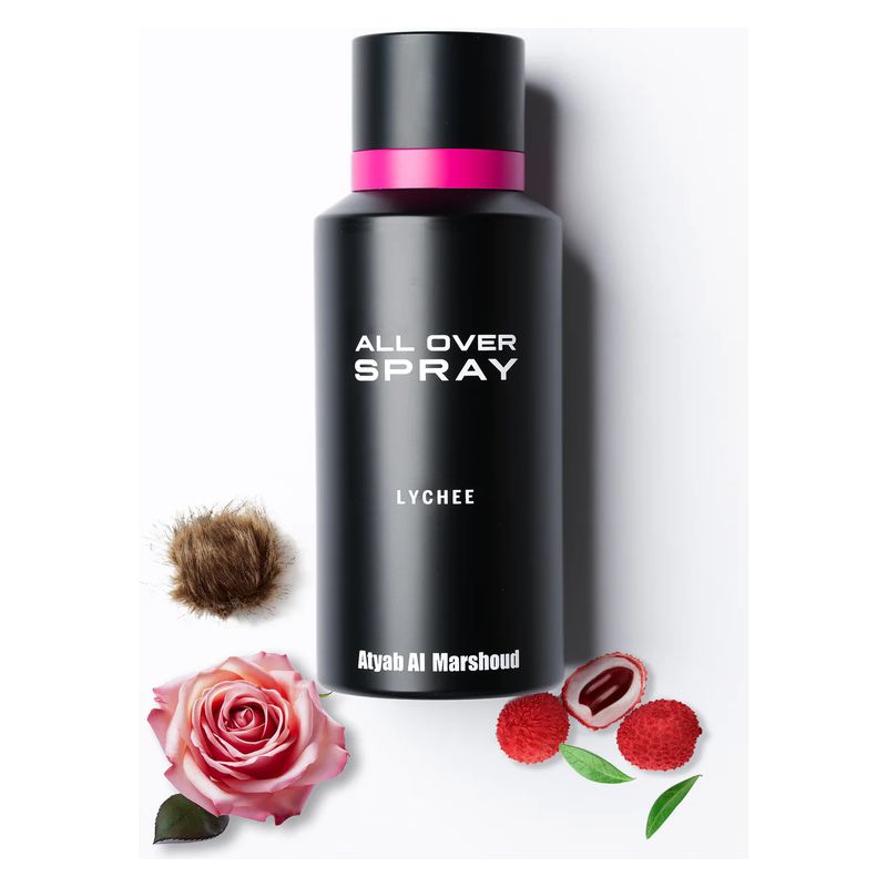 Atyab Al Marshoud ALL OVER SPRAY LYCHEE
