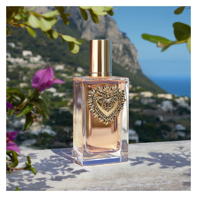Dolce & Gabbana Devotion, Eau de Parfum Donna, 20 ml Spray, Profumo Ambrato Vanigliato Gourmand con note di Limone Candito e Fiori d'Arancio