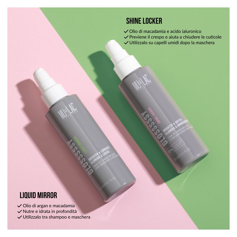 MULAC GLOSSSSSY LIQUID MIRROR BRIGHTEN & LAMINATE - ILLUMINA E LEVIGA