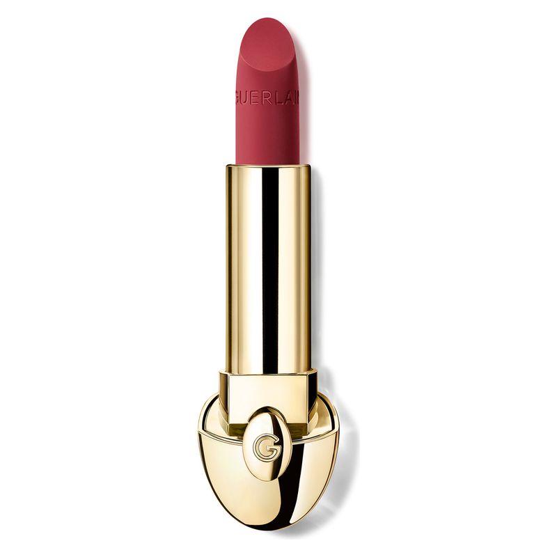 Guerlain Rouge G Velvet, Rossetto Ricarica Matte Vellutato, 3.5 g, Colore 530 Le Rose Rouge, Lunga Tenuta, Idratante, Finish Opaco