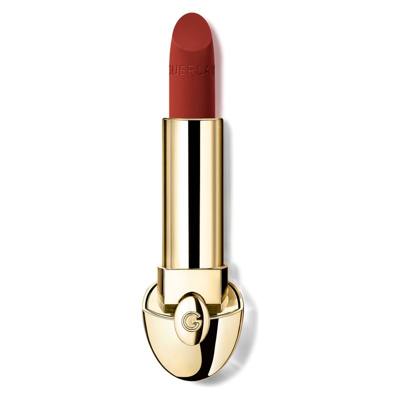 Guerlain Rouge G Velvet, Rossetto Ricaricabile Lunga Tenuta, 555 Le Brique Ambré, Finish Matte Vellutato, Comfort 16h, Rossetto Gioiello Donna Guerlain Rouge G Velvet, Rossetto Ricaricabile Lunga Tenuta, 555 Le Brique Ambré, Finish Matte Vellutato, Comfort 16h, Rossetto Gioiello Donna
