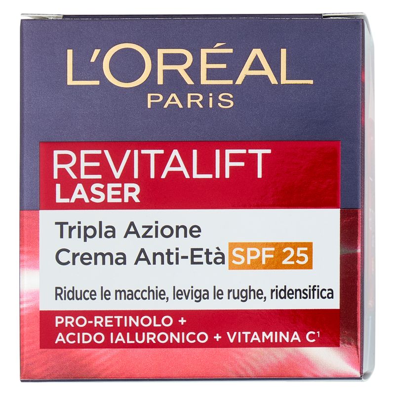 L'Oréal REVITALIFT LASER X3 TRIPLA AZIONE CREMA ANTI-ETà SPF 25