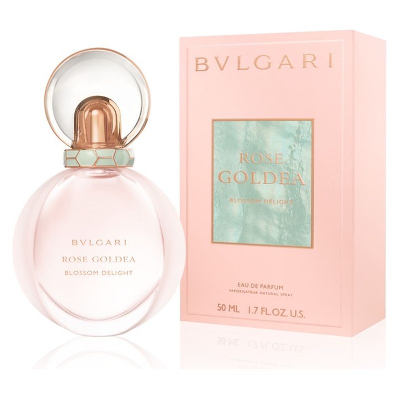 Bulgari Rose Goldea Blossom Delight, Eau de Parfum Donna, 50 ml Spray, Fragranza Floreale Fresca, Profumo femminile con note di Rosa e Papaya Bulgari Rose Goldea Blossom Delight, Eau de Parfum Donna, 50 ml Spray, Fragranza Floreale Fresca, Profumo femminile con note di Rosa e Papaya