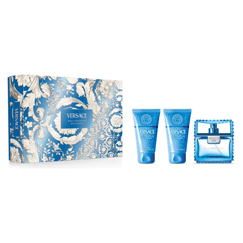 Versace - COFANETTO MAN EAU fraîche POUR HOMME EAU DE TOILETTE Versace - COFANETTO MAN EAU fraîche POUR HOMME EAU DE TOILETTE