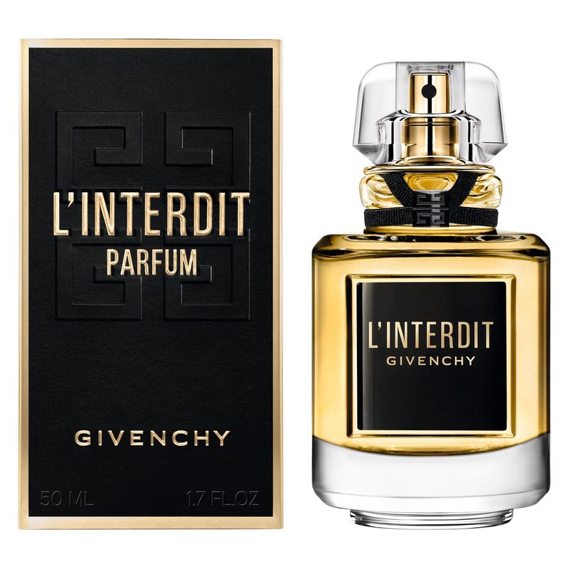 Givenchy L'Interdit Parfum Donna, 50 ml Spray, Fragranza Floreale Legnosa, Profumo femminile sensuale e sofisticato a lunga durata Givenchy L'Interdit Parfum Donna, 50 ml Spray, Fragranza Floreale Legnosa, Profumo femminile sensuale e sofisticato a lunga durata