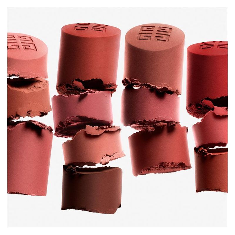 Givenchy Le Rouge Velvet Matte, Rossetto Volumizzante Donna, 2.3 g, R15 Sculptural Red, Finish Matte Idratante a Lunga Tenuta, Make-up Labbra