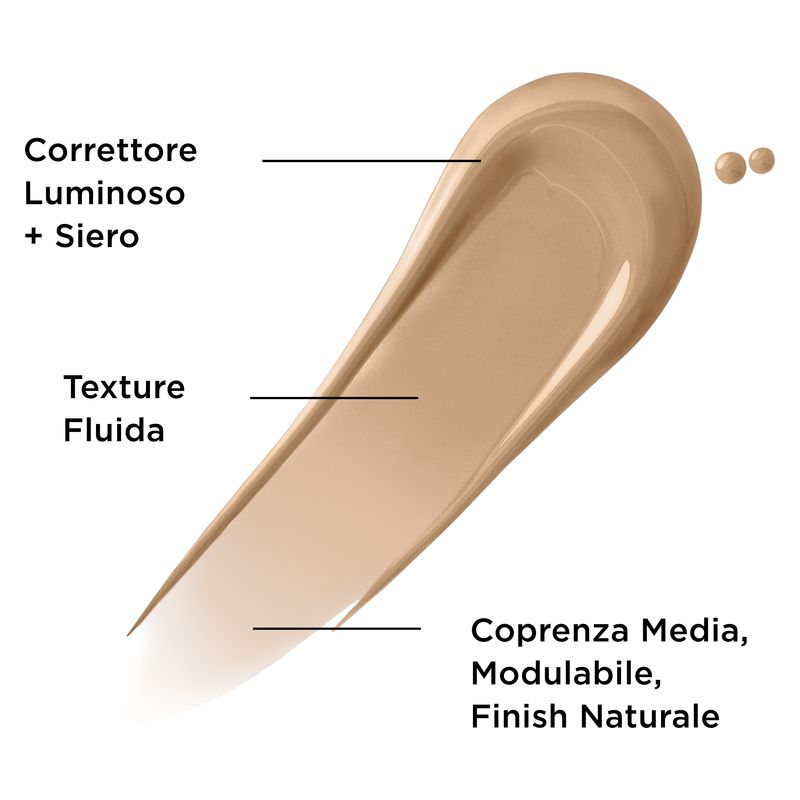 IT Cosmetics Bye Bye Dark Spots Concealer + Serum, Correttore Fluido Anti-Macchie, 31 Medium Neutral, 6,7 ml, Coprenza Media e Idratazione 24h