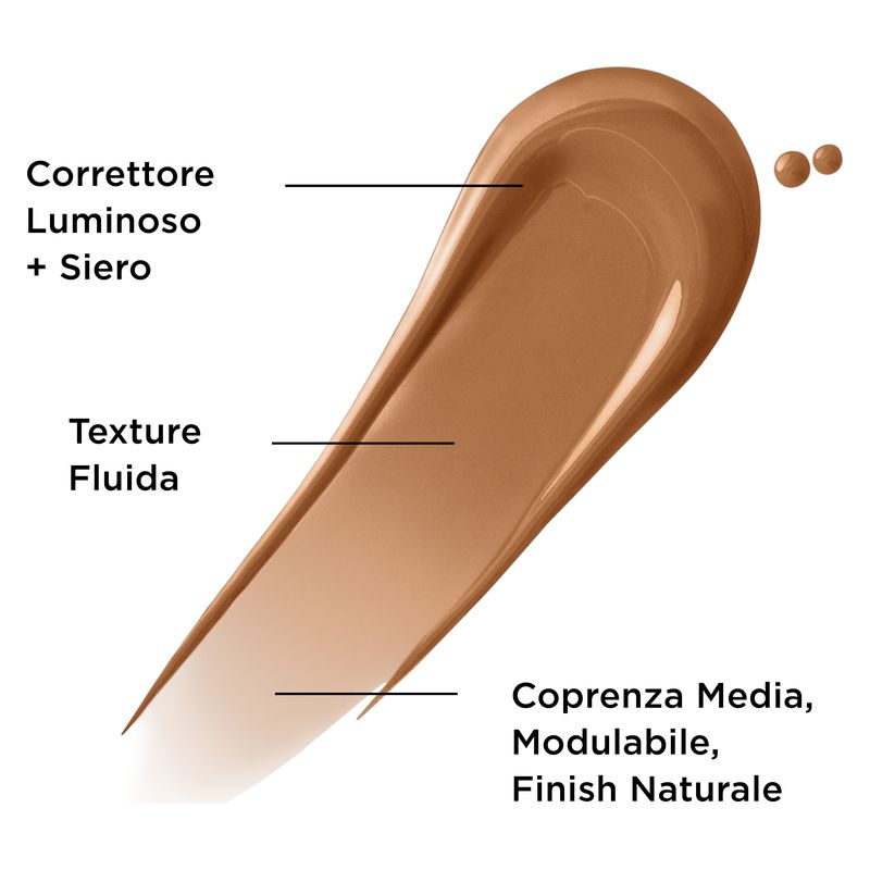 IT Cosmetics Bye Bye Dark Spots Concealer + Serum, Correttore Anti-macchie Illuminante, 44 Tan Warm, 6,7 ml, con Niacinamide e Acido Ialuronico