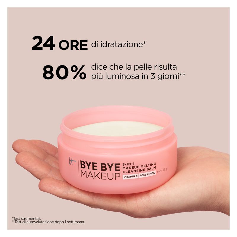 IT Cosmetics BYE BYE MAKEUP 3-IN-1 MAKEUP MELTING CLEANSING BALM