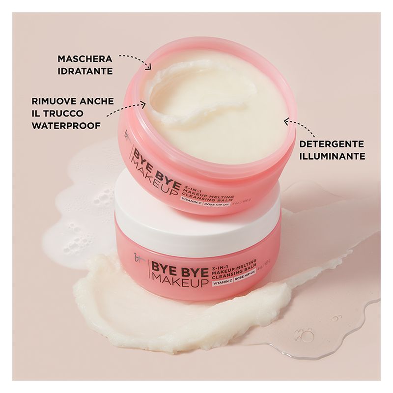 IT Cosmetics BYE BYE MAKEUP 3-IN-1 MAKEUP MELTING CLEANSING BALM