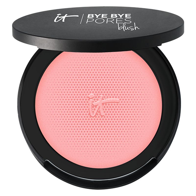 IT Cosmetics Bye Bye Pores Blush, Fard in Polvere Effetto Seta, SWEET CHEECKS, 5.44 g, Minimizza Pori e Imperfezioni, Make-up Viso Anti-età IT Cosmetics Bye Bye Pores Blush, Fard in Polvere Effetto Seta, SWEET CHEECKS, 5.44 g, Minimizza Pori e Imperfezioni, Make-up Viso Anti-età