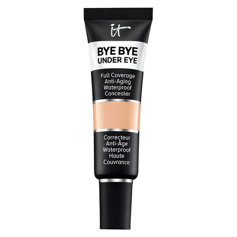 IT Cosmetics Bye Bye Under Eye Full Coverage Waterproof Concealer, Correttore Anti-Età, 12 ml, 14.5 Light Buff, Alta Coprenza e Lunga Tenuta IT Cosmetics Bye Bye Under Eye Full Coverage Waterproof Concealer, Correttore Anti-Età, 12 ml, 14.5 Light Buff, Alta Coprenza e Lunga Tenuta