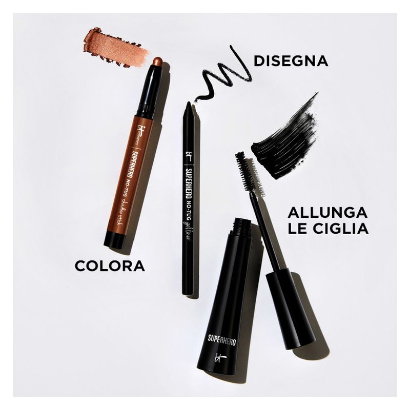 IT Cosmetics Superhero Elastic Stretch Volumizing and Lengthening Mascara