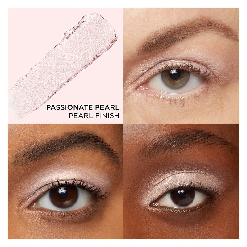 IT Cosmetics Superhero No-Tug Waterproof Eyeshadow Stick, Ombretto in Stick Cremoso, Donna, Passionate Pearl, 1.4 g, Lunga Tenuta e Finish Perlato