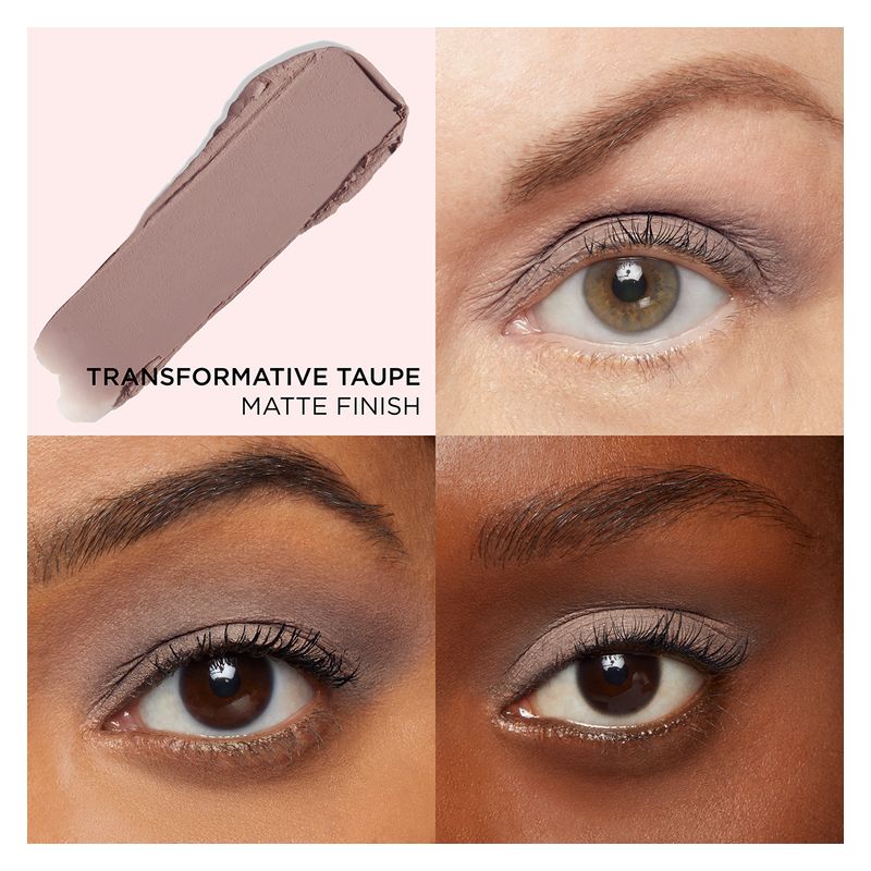 IT Cosmetics Superhero No-Tug Waterproof Eyeshadow Stick, Ombretto Cremoso Lunga Tenuta, Colore Transformative Taupe, 1.4 g, Trucco Occhi Facile