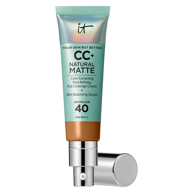 It Cosmetics IT Cosmetics Your Skin But Better CC+ Natural Matte CC cream per un finish opaco SPF 40 Rich Honey 32 ml