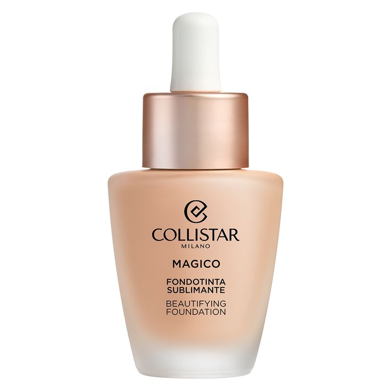 Collistar Magico Fondotinta Sublimante, Fondotinta Fluido Donna, 30 ml, 3R Naturale Rosato, Finish Opaco Naturale, Lunga Tenuta, Waterproof, No Transfer