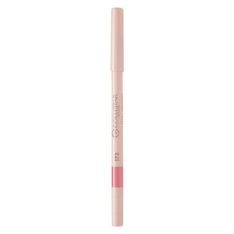 Collistar Twist Design Matita Labbra Automatica, 172 Zircone Rosa, Waterproof, Lunga Tenuta Oltre 12 Ore, Finish Soft-Matte, con Temperino Integrato Collistar Twist Design Matita Labbra Automatica, 172 Zircone Rosa, Waterproof, Lunga Tenuta Oltre 12 Ore, Finish Soft-Matte, con Temperino Integrato