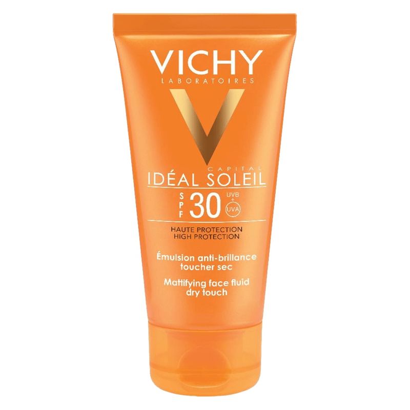VICHY CAPITAL IDÉAL SOLEIL SPF 30 HAUTE PROTECTION Émulsion anti-brillance toucher sec