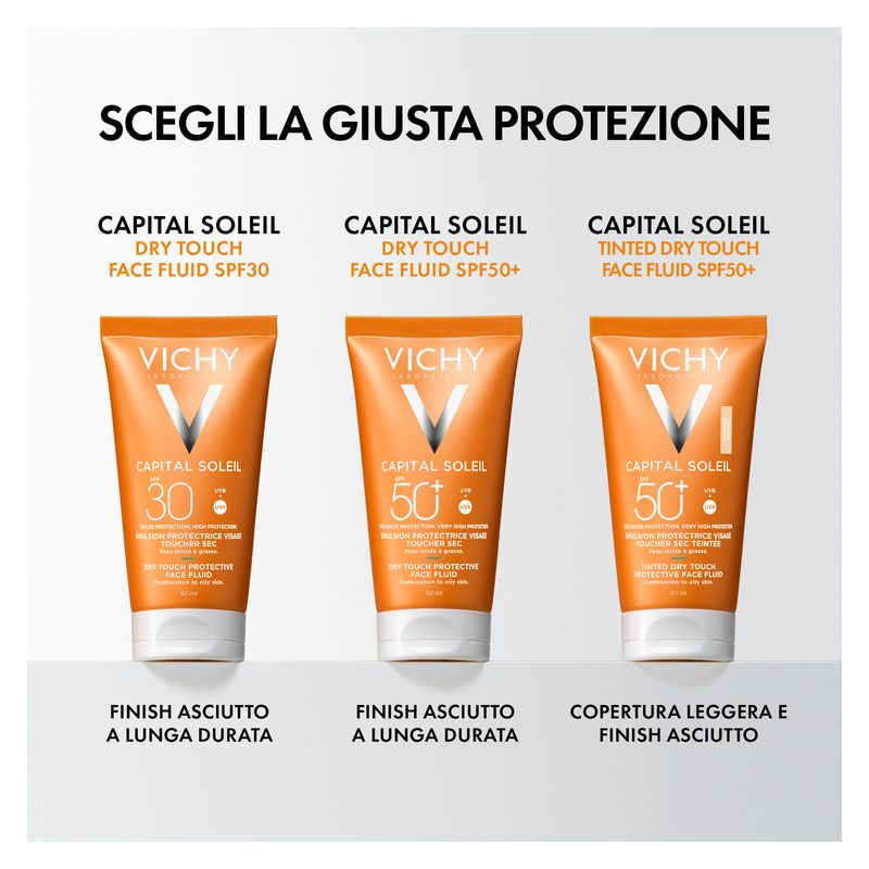 VICHY - Capital Idéal Soleil Spf 50 Haute Protection Émulsion Anti-Brillance Toucher Sec VICHY - Capital Idéal Soleil Spf 50 Haute Protection Émulsion Anti-Brillance Toucher Sec