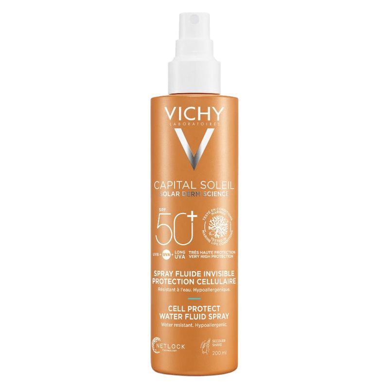 VICHY - CAPITAL SOLEIL SPRAY FLUIDE INVISIBLE SPF 50+ VICHY - CAPITAL SOLEIL SPRAY FLUIDE INVISIBLE SPF 50+