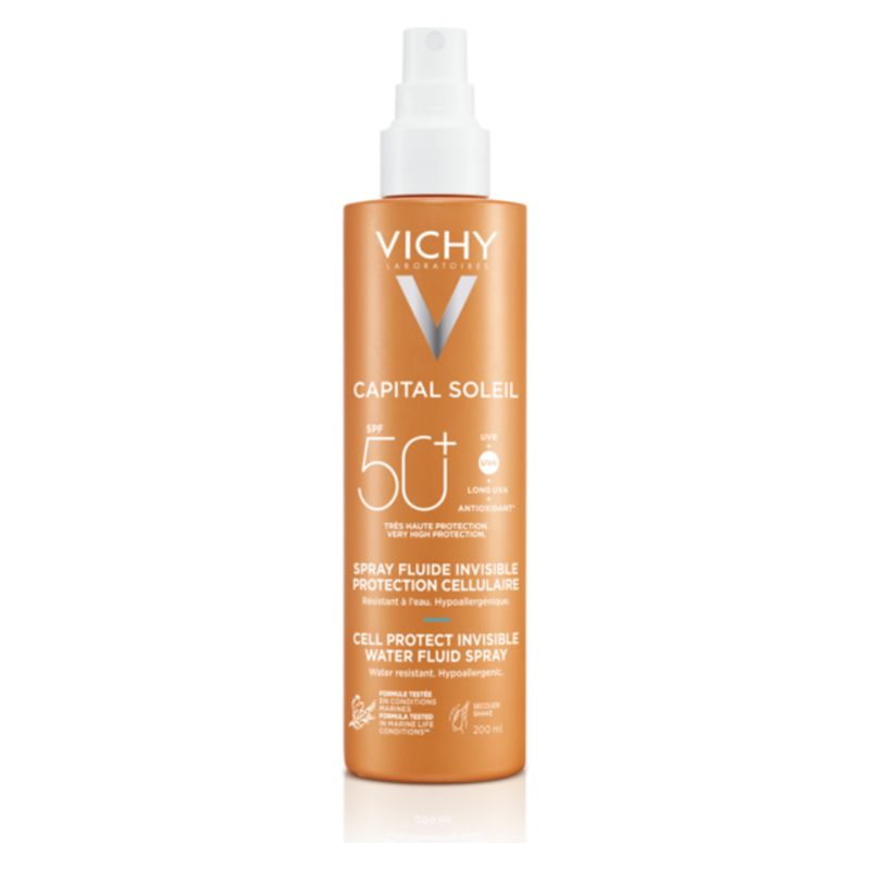 VICHY - Capital Soleil Spray Fluide Invisible Spf 50+ VICHY - Capital Soleil Spray Fluide Invisible Spf 50+