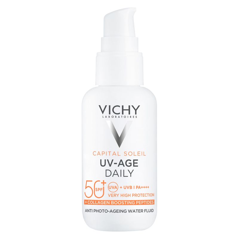 VICHY - Capital Soleil Uv-Age Daily Fluide Anti-Photovieillissement Spf 50 VICHY - Capital Soleil Uv-Age Daily Fluide Anti-Photovieillissement Spf 50