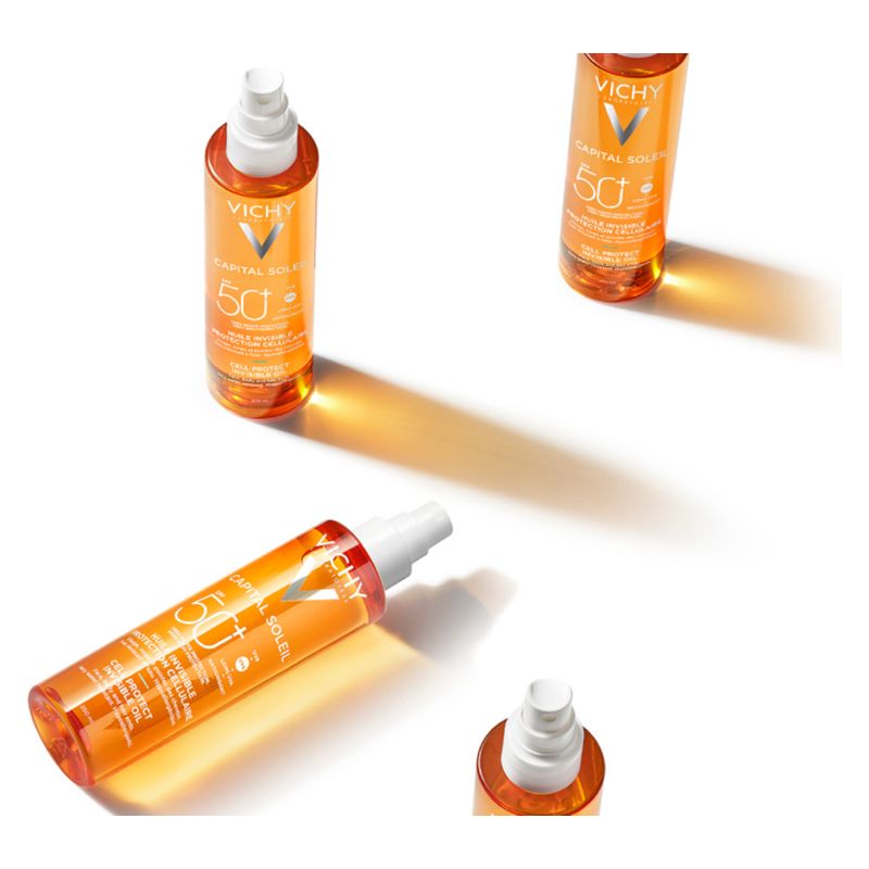 VICHY - Capital Soleil Spf 50+ Huile Invisible Protection Cellulaire VICHY - Capital Soleil Spf 50+ Huile Invisible Protection Cellulaire