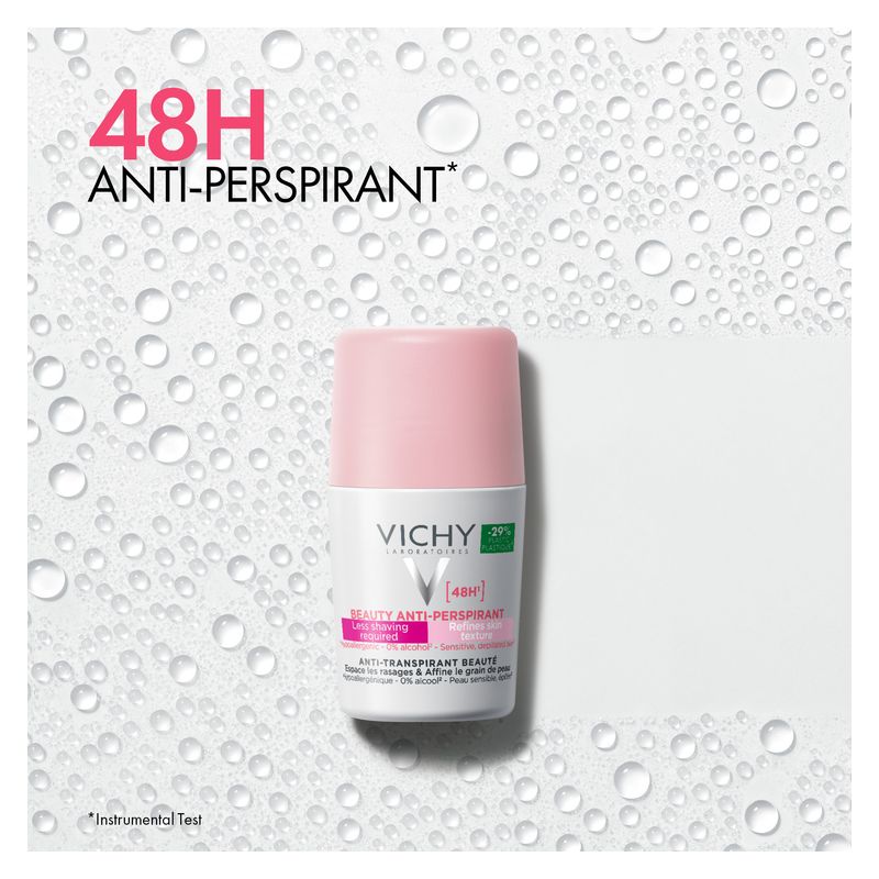 VICHY - Déo Roll-On Beaute - Anti-Transpirant 48H VICHY - Déo Roll-On Beaute - Anti-Transpirant 48H