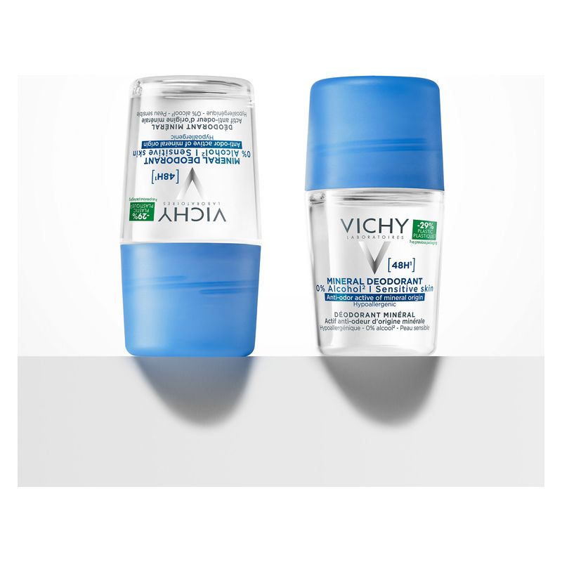 VICHY - Déodorant Roll-On Minéral 48H Anti Odeur Fraicheur