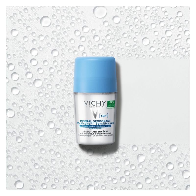 VICHY - Déodorant Roll-On Minéral 48H Anti Odeur Fraicheur