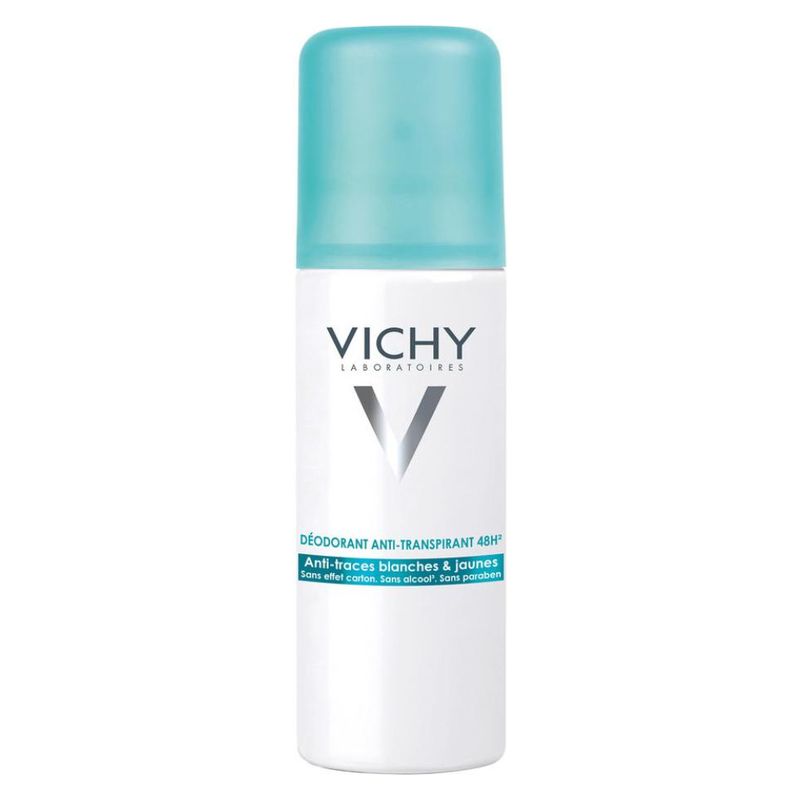 VICHY DÉODORANT SPRAY ANTI-TRANSPIRANT 48H Anti-traces blanches & jaunes