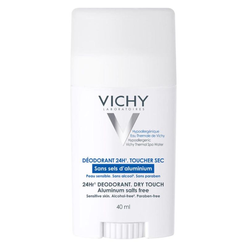 VICHY DÉODORANT STICK 24H TOUCHER SEC Sans sels d'aluminium