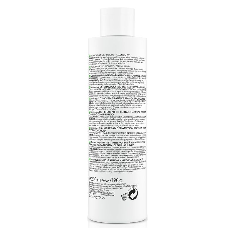 VICHY - Dercos Technique Anti-Pelliculaire Shampooing Traitant Pellicules & Demangeaisons VICHY - Dercos Technique Anti-Pelliculaire Shampooing Traitant Pellicules & Demangeaisons