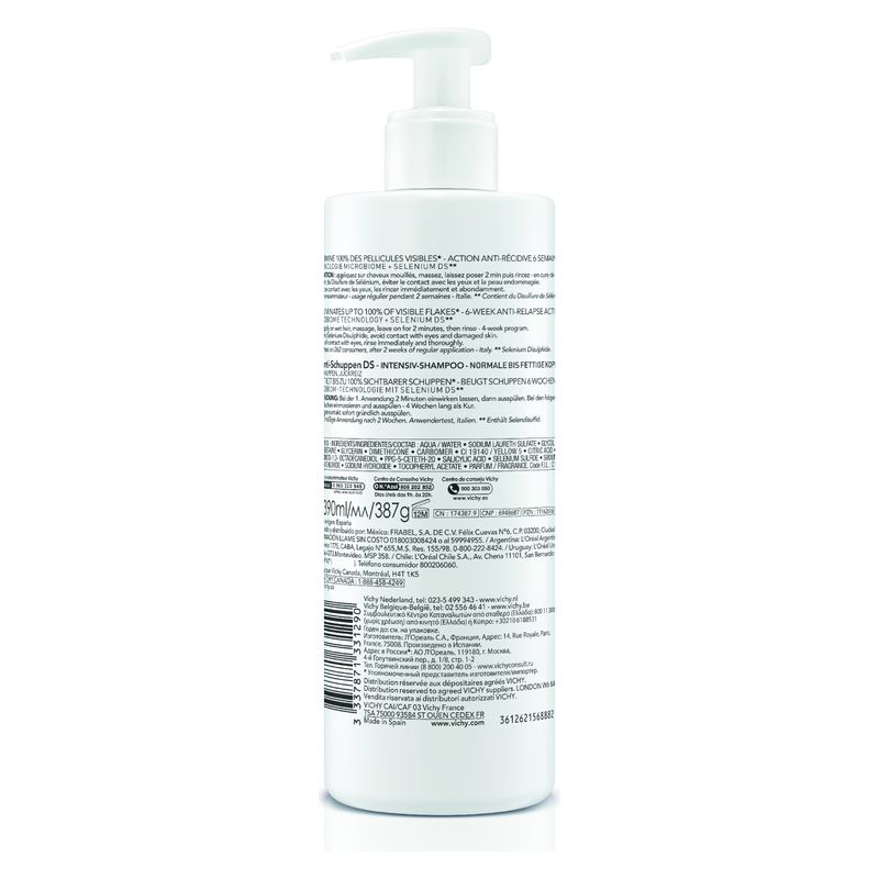 VICHY - Dercos Technique Anti-Pelliculaire Shampooing Traitant Pellicules & Demangeaisons VICHY - Dercos Technique Anti-Pelliculaire Shampooing Traitant Pellicules & Demangeaisons