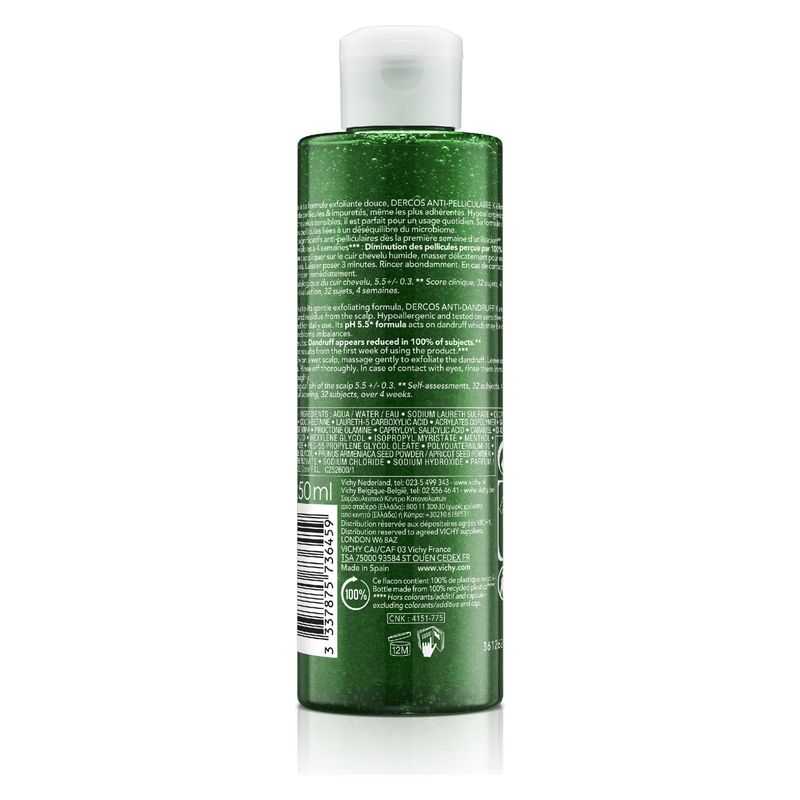 VICHY - Dercos Technique Anti-Dandruff K Deep Purifying Shampoo Anti-Itch & Anti-Oiliness VICHY - Dercos Technique Anti-Dandruff K Deep Purifying Shampoo Anti-Itch & Anti-Oiliness