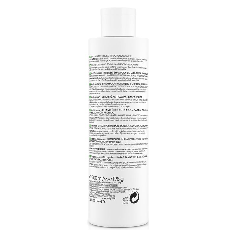 VICHY - Dercos Technique Anti Pelliculaire Anti Dandruff Sensitive Shampooing Traitant VICHY - Dercos Technique Anti Pelliculaire Anti Dandruff Sensitive Shampooing Traitant