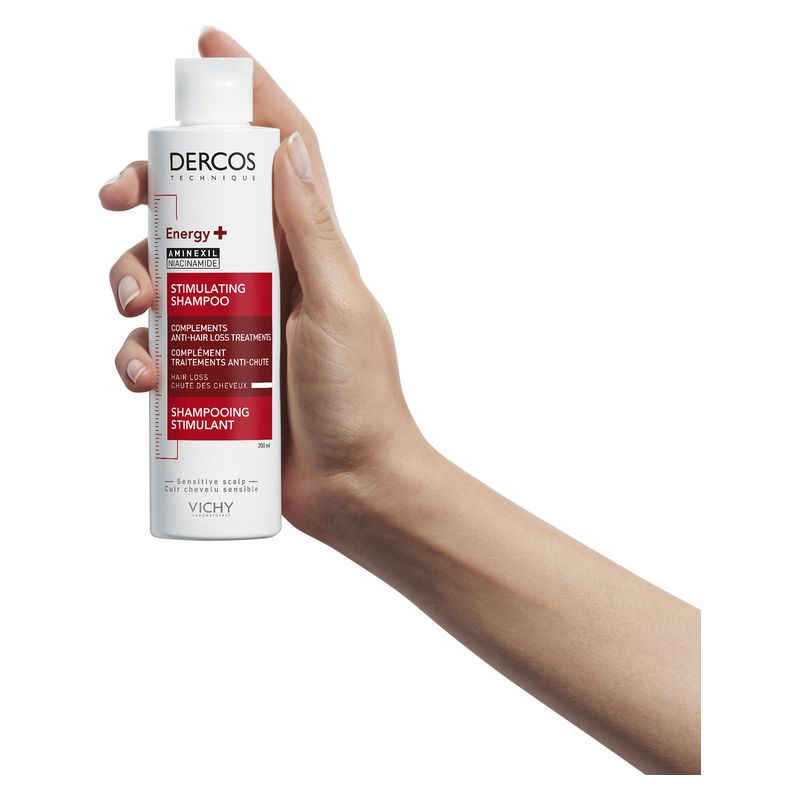 VICHY - Dercos Technique Energy + Aminexil Niacinamide Stimulating Shampoo VICHY - Dercos Technique Energy + Aminexil Niacinamide Stimulating Shampoo