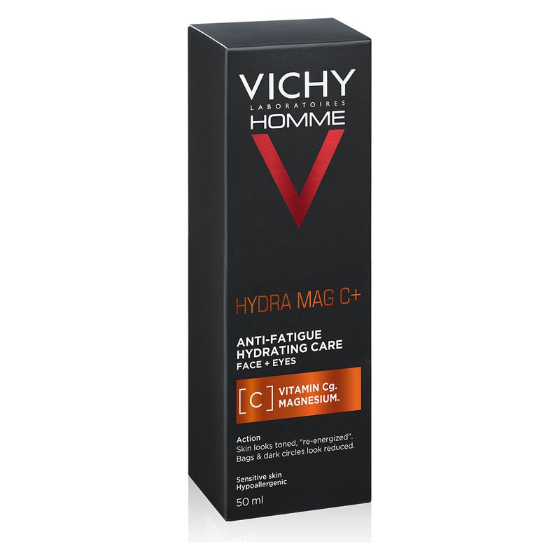 VICHY - Homme Hydra Mag C+ Soin Hydratant Anti-Fatigue Visage + Yeux VICHY - Homme Hydra Mag C+ Soin Hydratant Anti-Fatigue Visage + Yeux